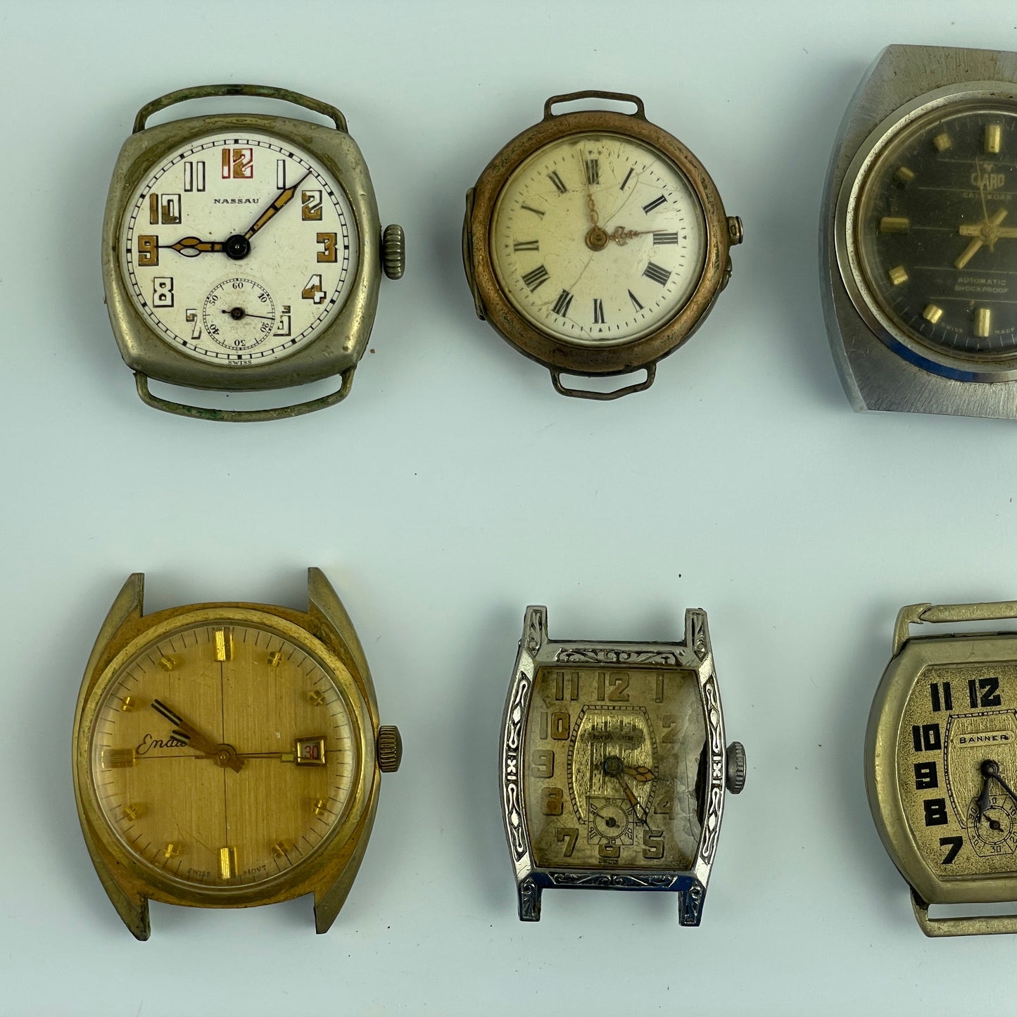 Lot 111- Swiss Men’s non-running Vintage Mechanical Wristwatches
