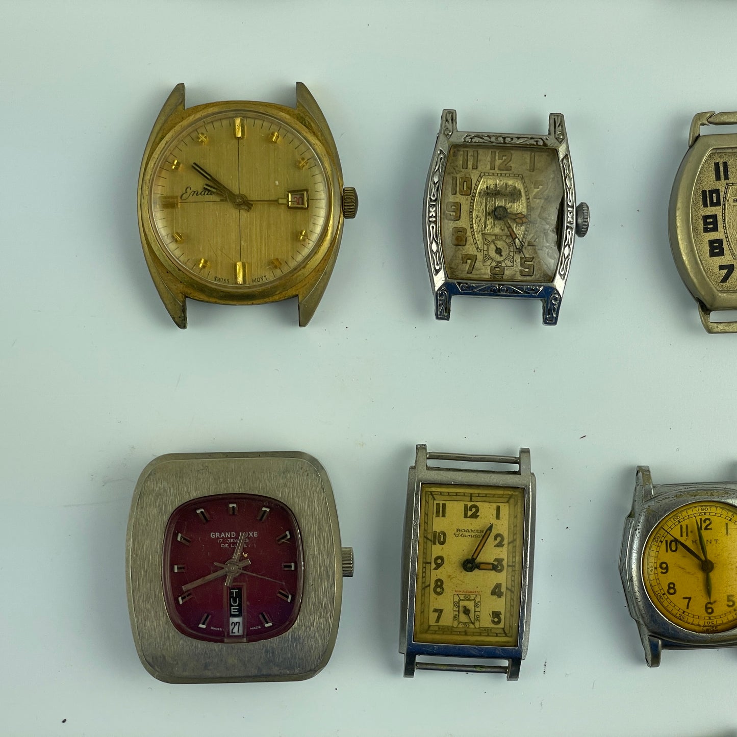 Lot 111- Swiss Men’s non-running Vintage Mechanical Wristwatches