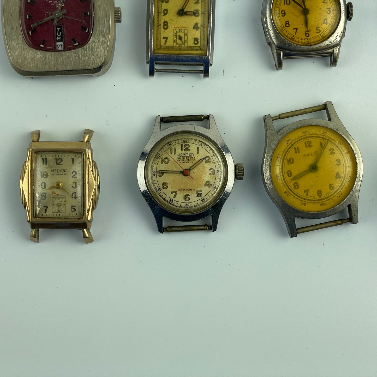 Lot 111- Swiss Men’s non-running Vintage Mechanical Wristwatches