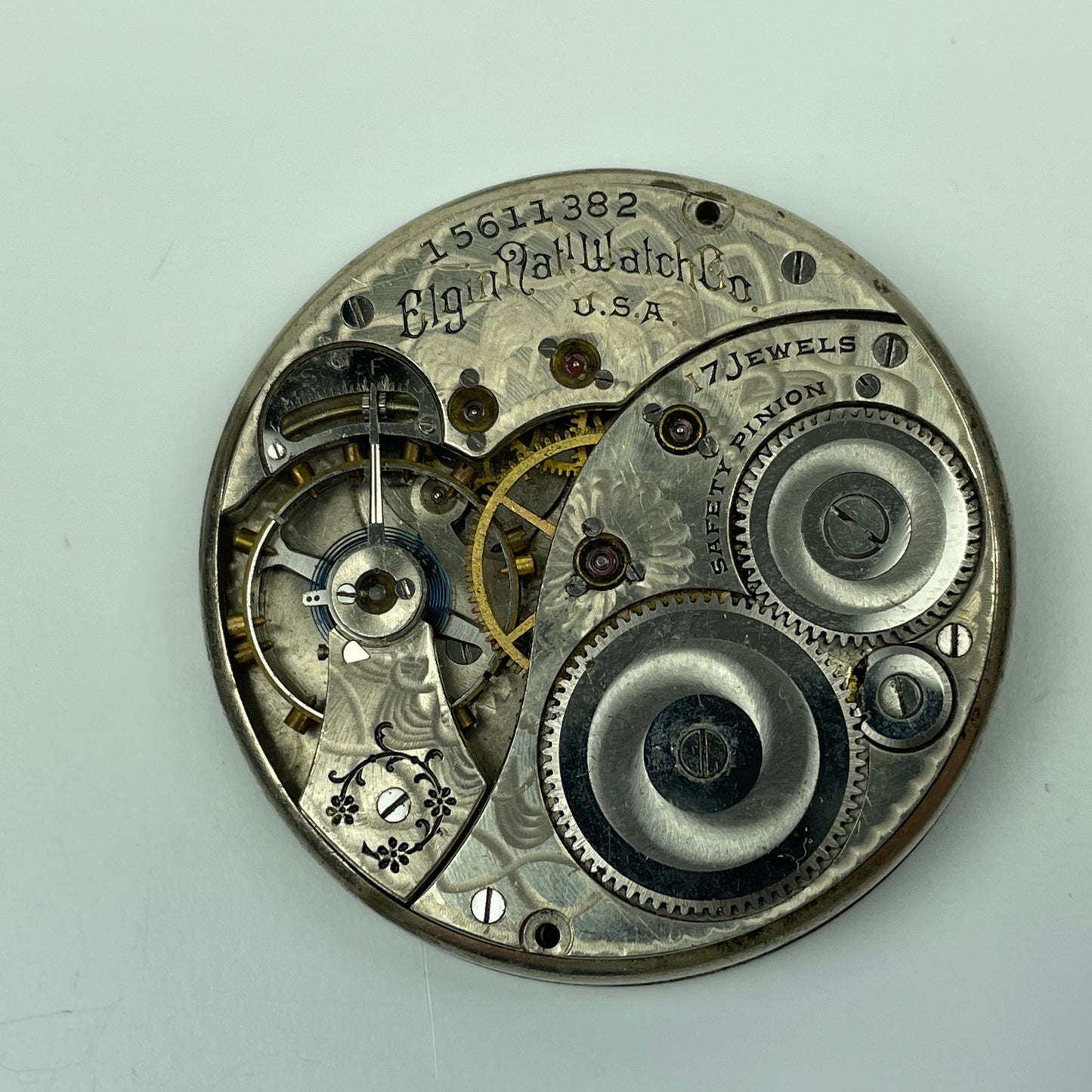 Lot 4- Four Elgin Pocket Watch Movements