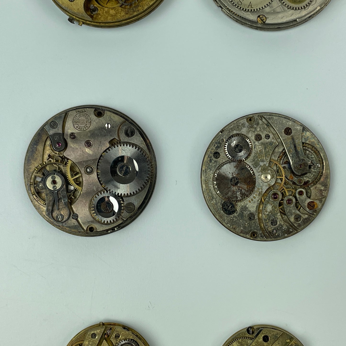 Lot 5- Twelve Swiss Pocket Watch Movements