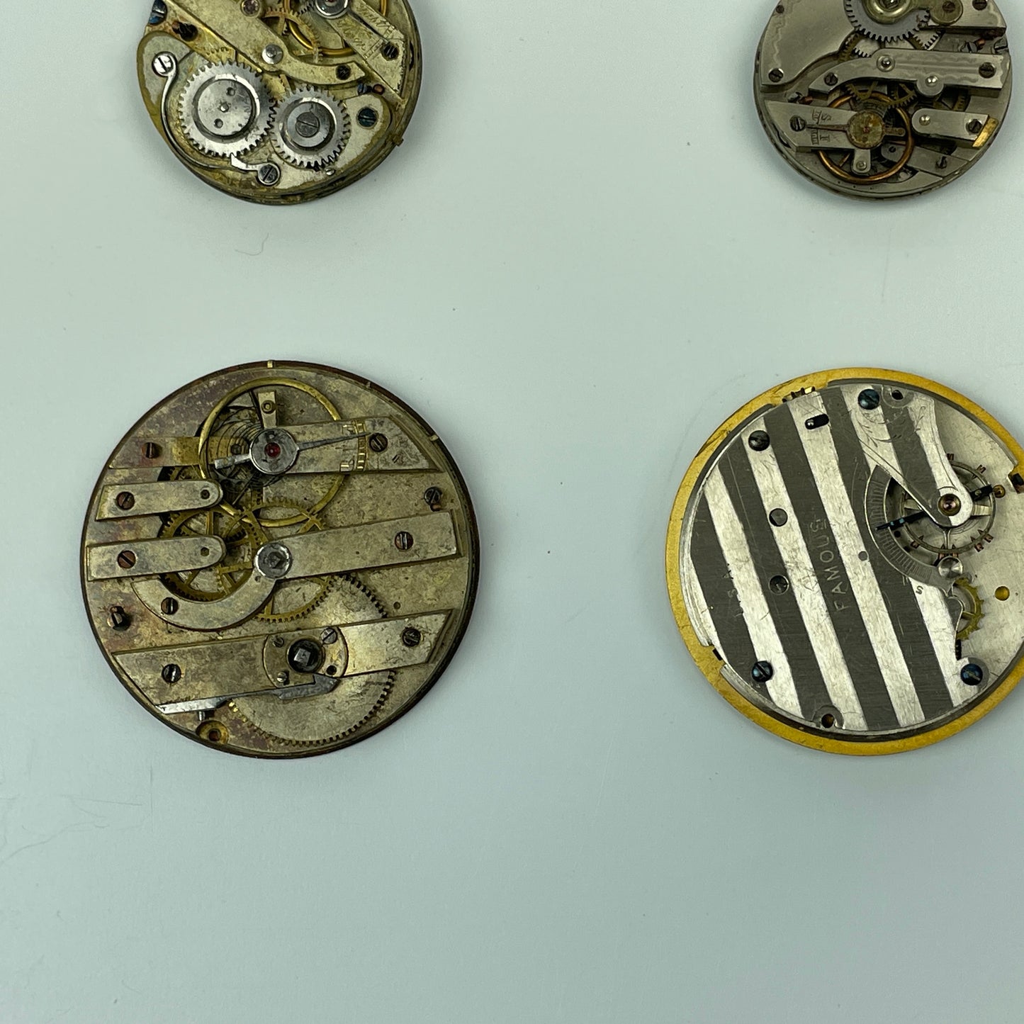 Lot 5- Twelve Swiss Pocket Watch Movements