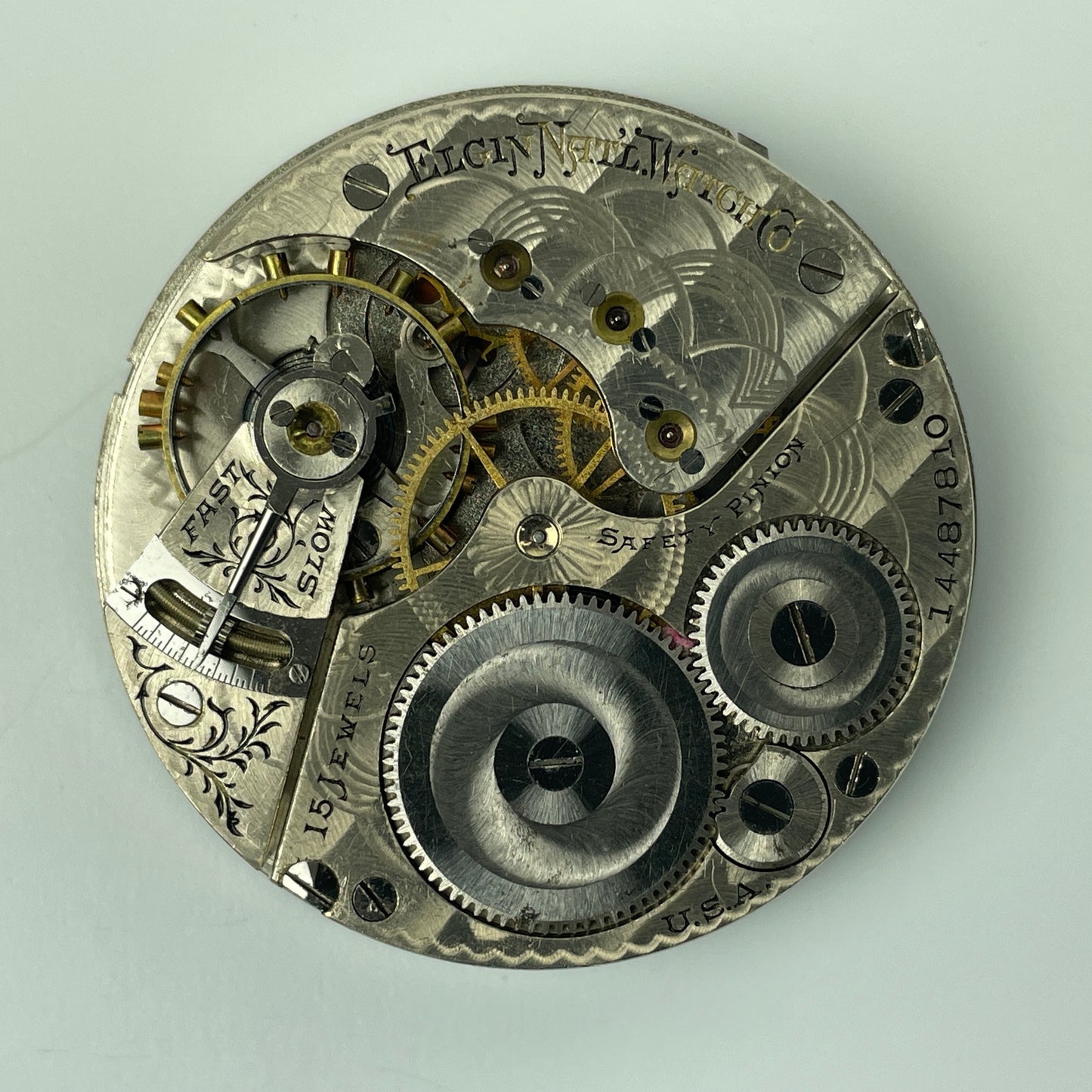 Lot 10- Elgin 12 & 16 Size Pocket Watch Movements