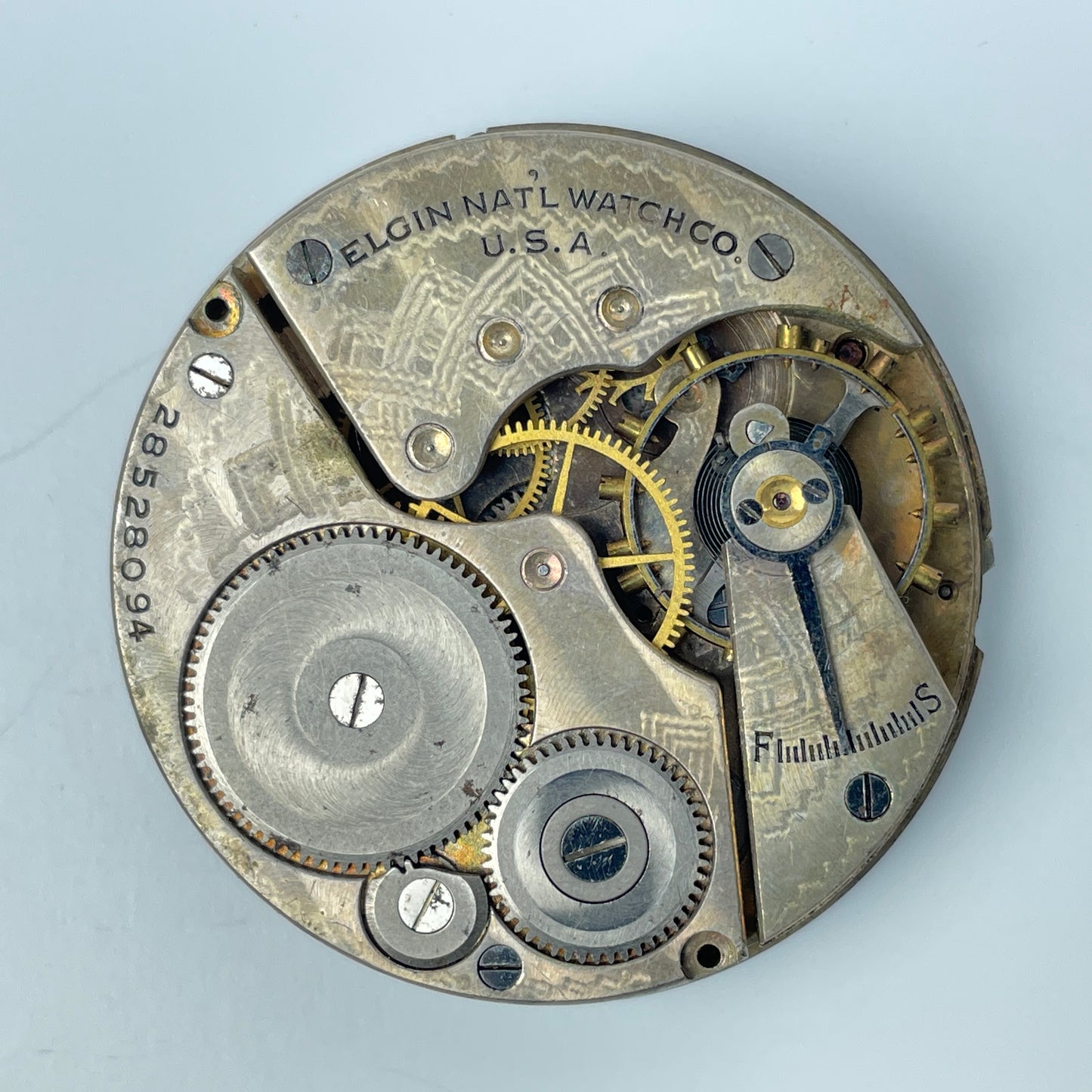 Lot 10- Elgin 12 & 16 Size Pocket Watch Movements