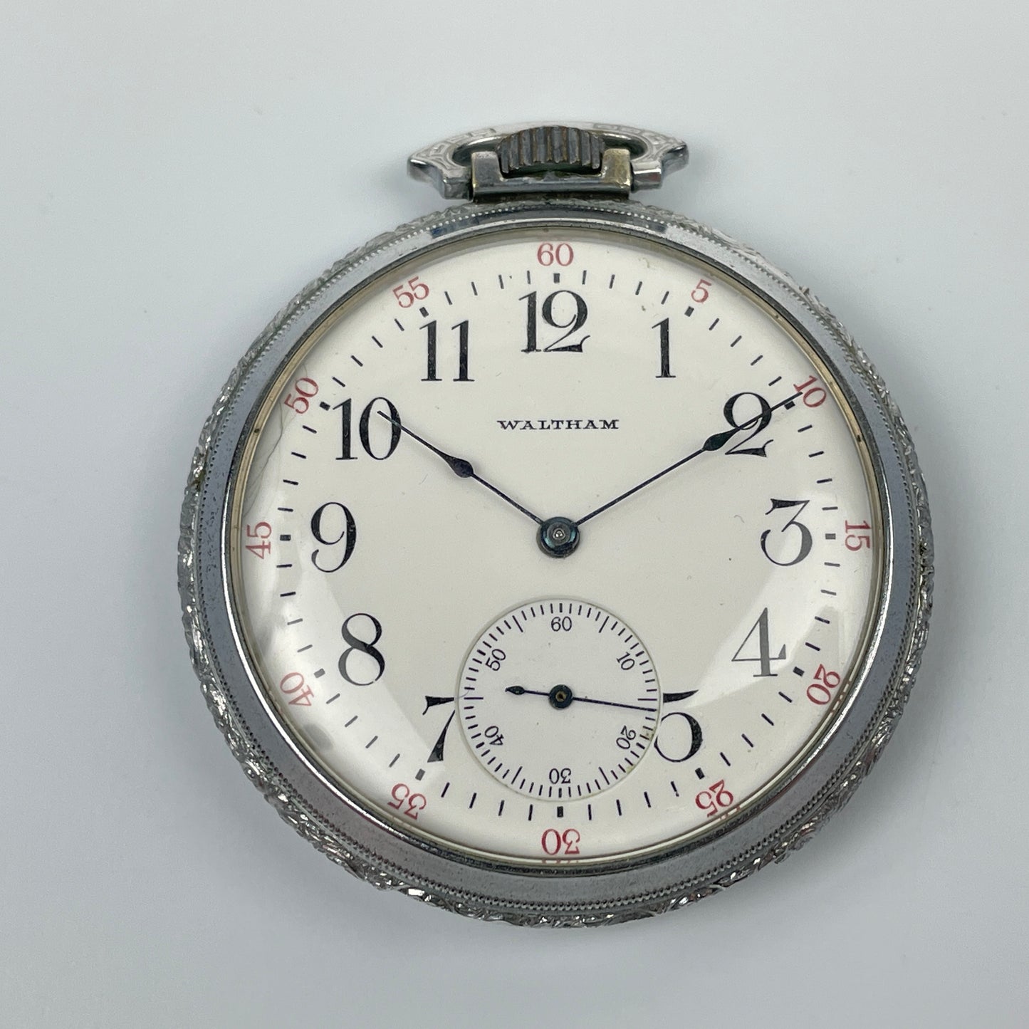 Lot 14- Waltham 12 Size 7 Jewel Pocket Watch