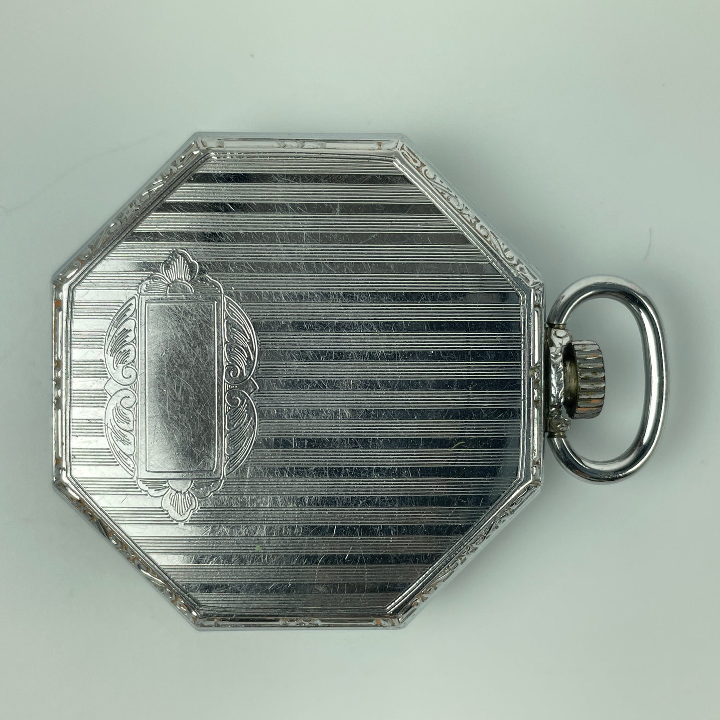 Lot 22- Elgin 12 Size 7 Jewel Octagon Pocket Watch