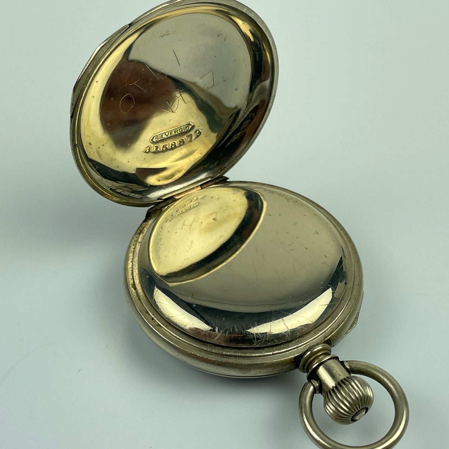 Lot 29- Waltham & Waterbury Lapel Pocket Watches