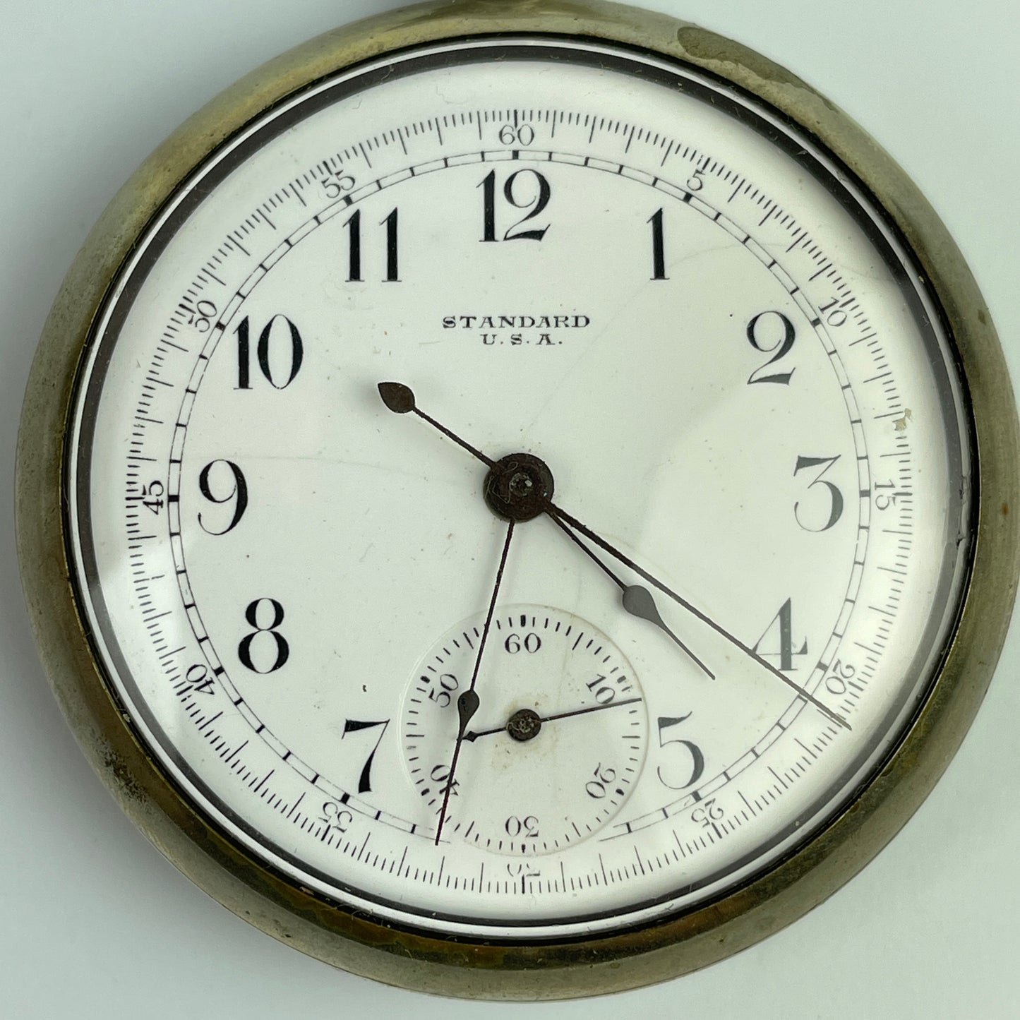 Lot 38- New York Standard 16 Size Chronograph Pocket Watch