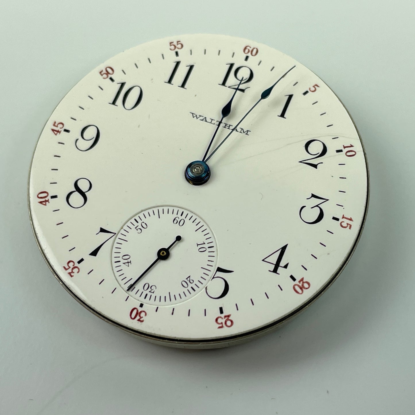 Lot 42- Waltham 16 Size 17 Jewel Pocket Watch Movement