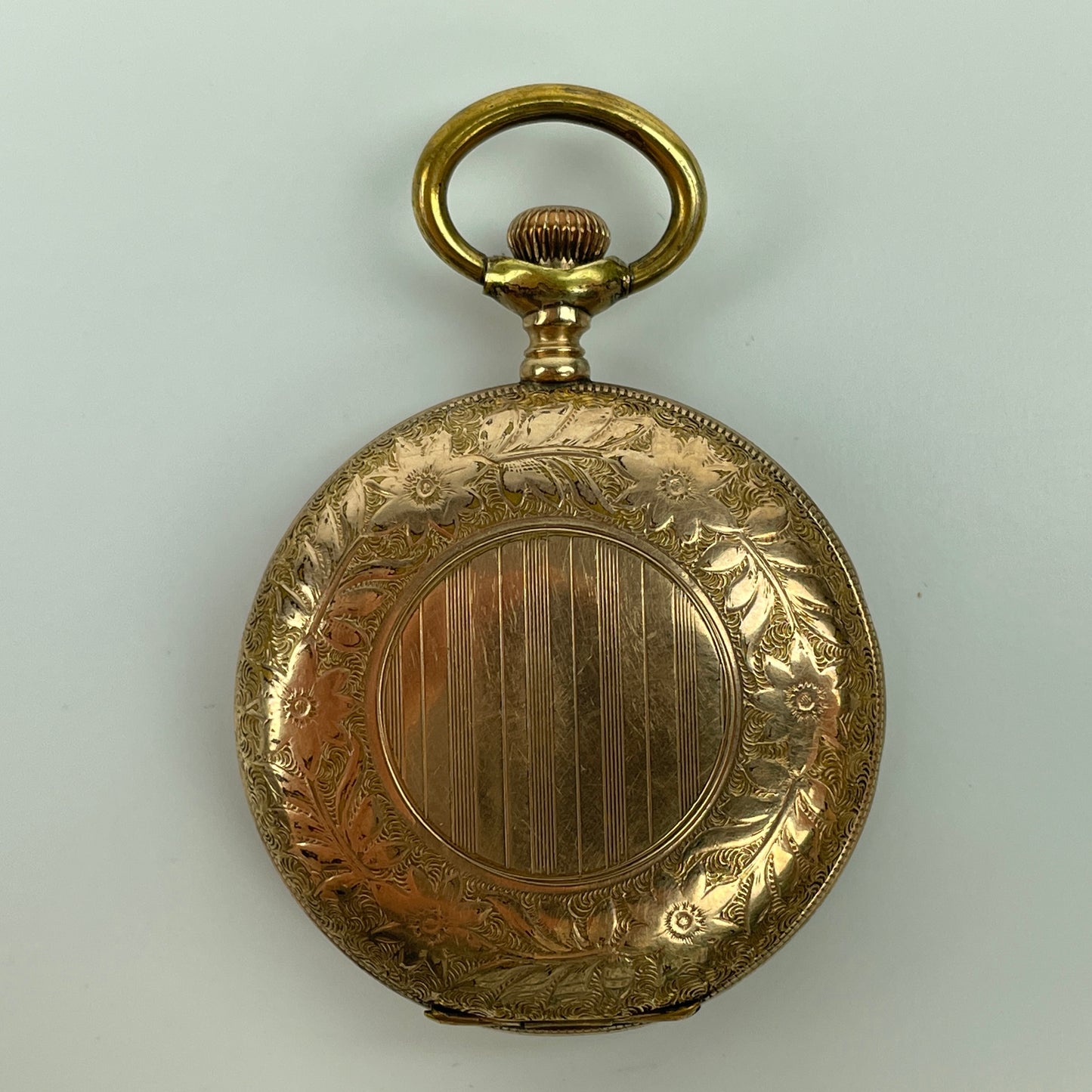 Lot 43- Waltham 6 Size 7 Jewel YGF Pocket Watch