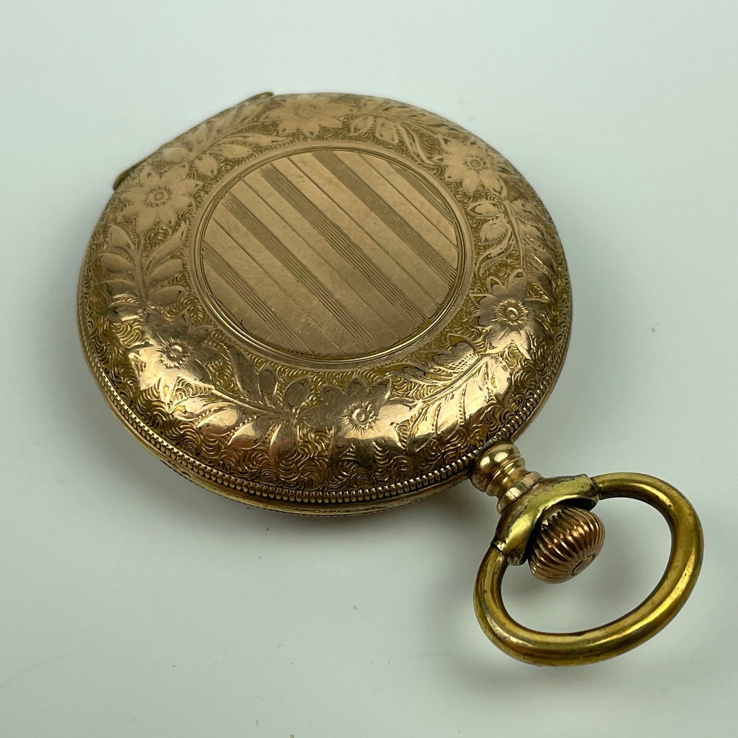 Lot 43- Waltham 6 Size 7 Jewel YGF Pocket Watch