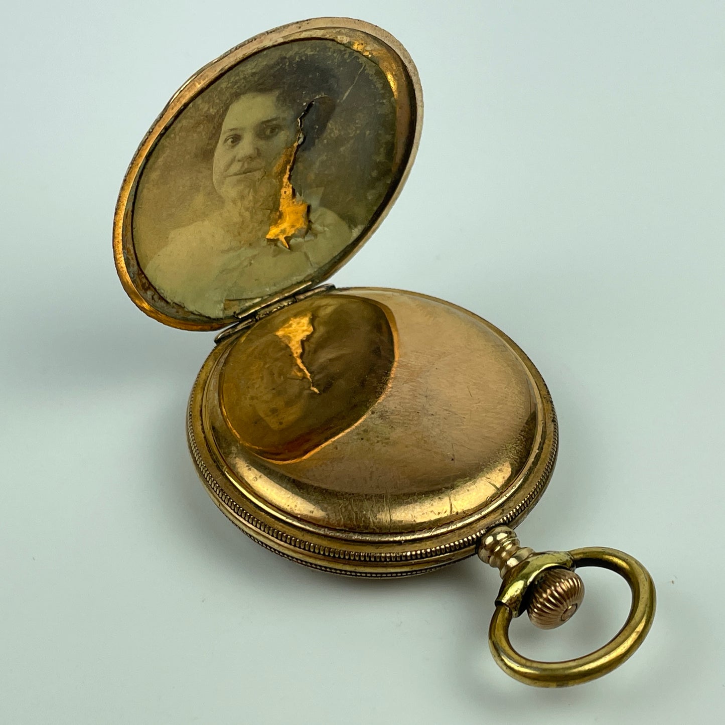 Lot 43- Waltham 6 Size 7 Jewel YGF Pocket Watch