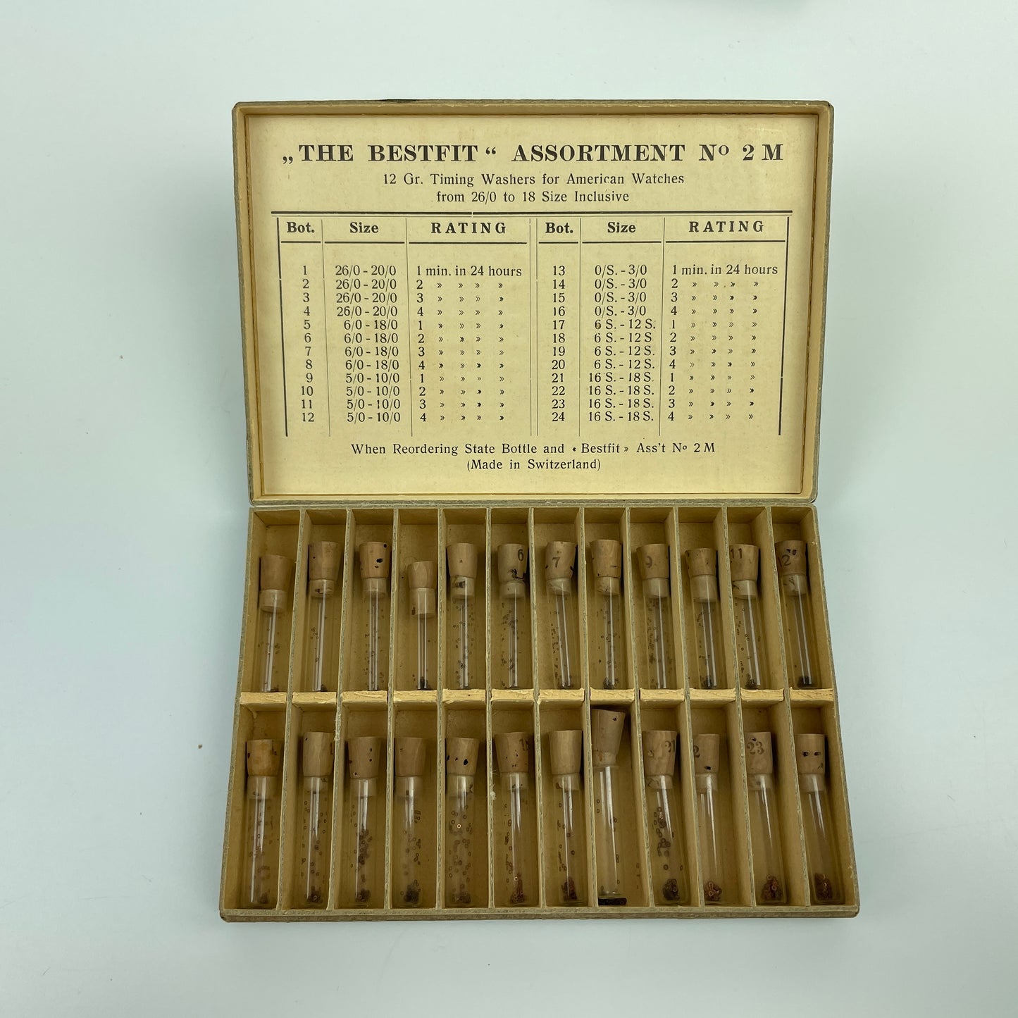 Lot 47- Bestfit Master Timing & Dial Washers