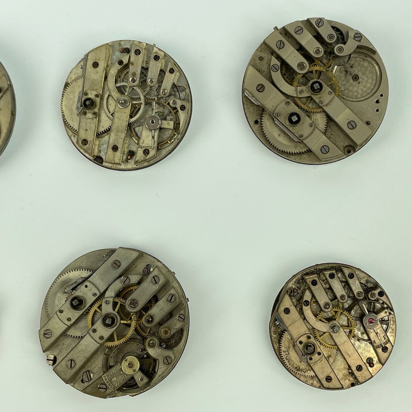 Lot 64- Swiss Fourteen Key Wind & Key Set Pocket Watch Movements