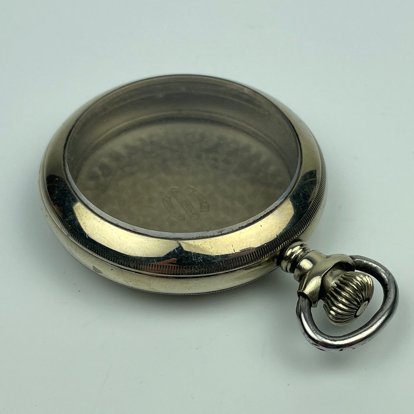 Lot 68- American 18 Size Screw Cover Nickel Pocket Watch Case