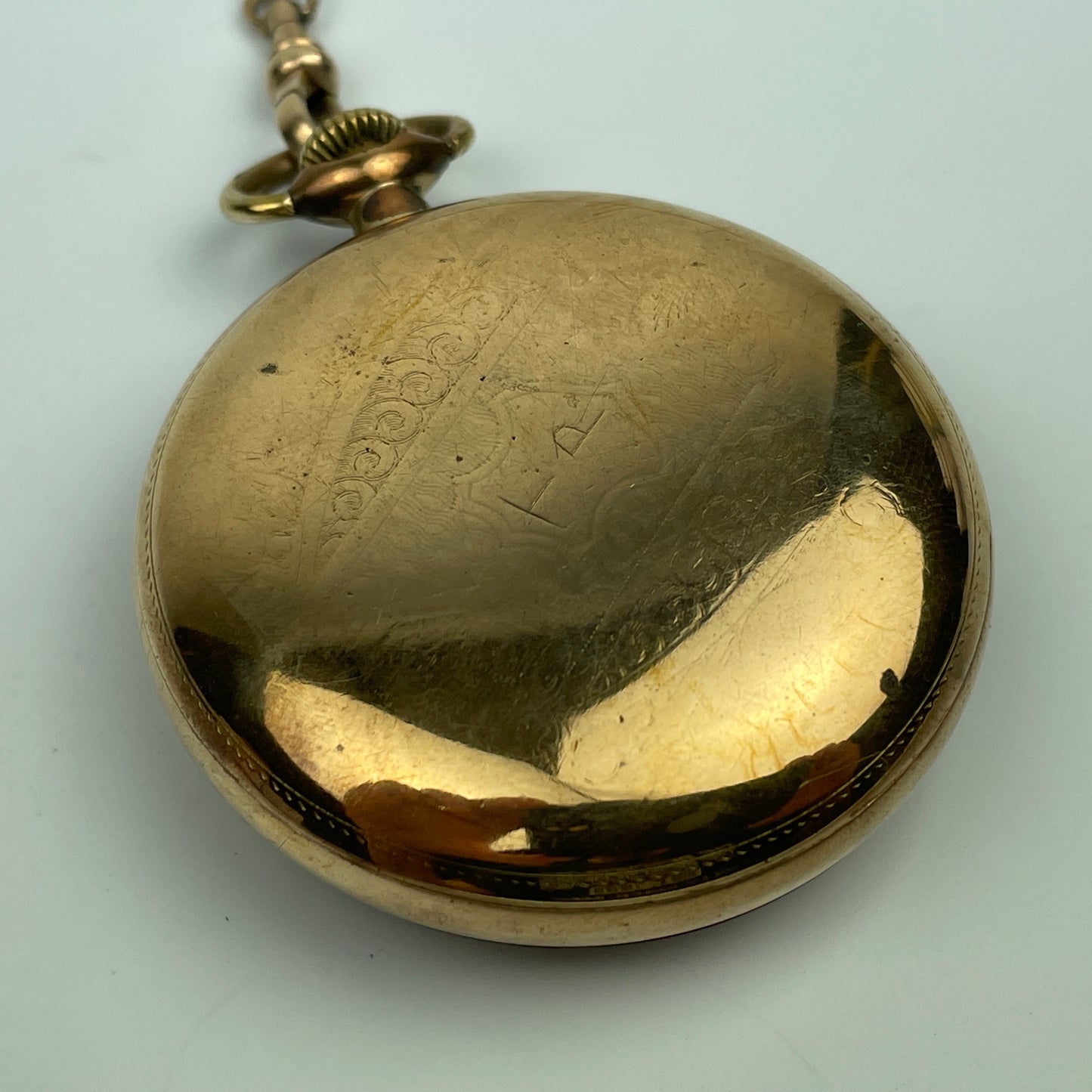 Lot 70- American 18 Size Railroad Style Pocket Watch Case