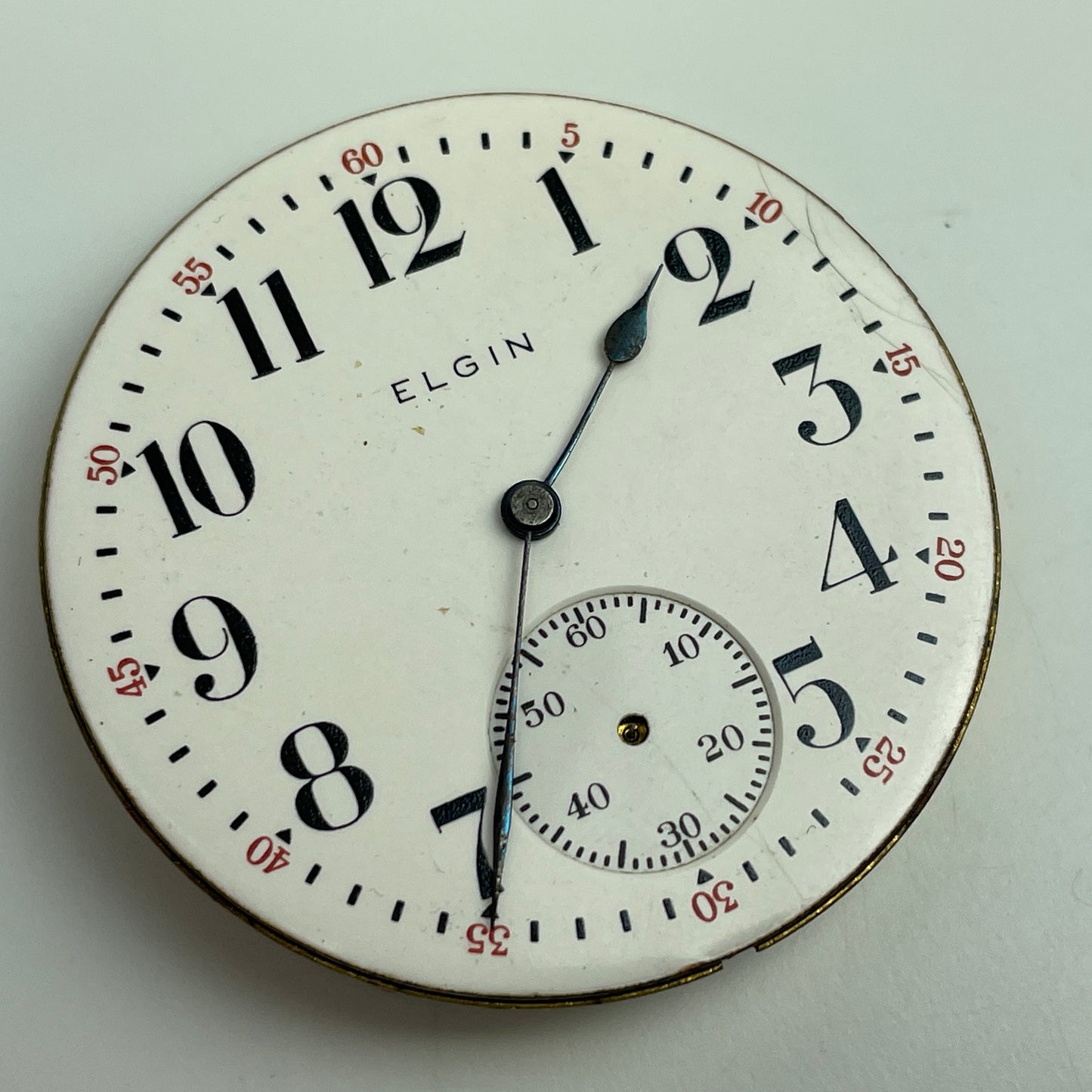 Lot 81- Elgin & Hampden 16 Size Pocket Watch Movements