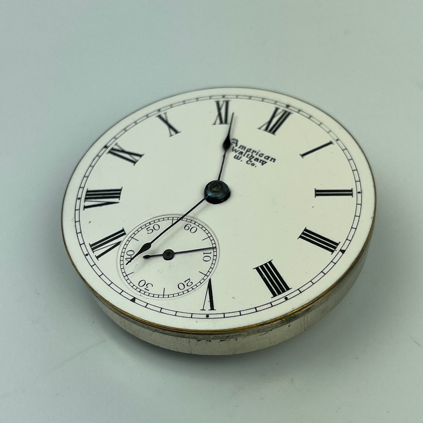Lot 85- Waltham 18 Size 17 Jewel "P.S. BARTLETT" Pocket Watch Movement