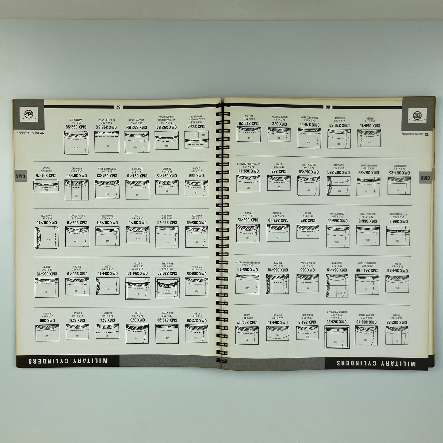 Lot 94- G-S Wristwatch Crystal Catalog