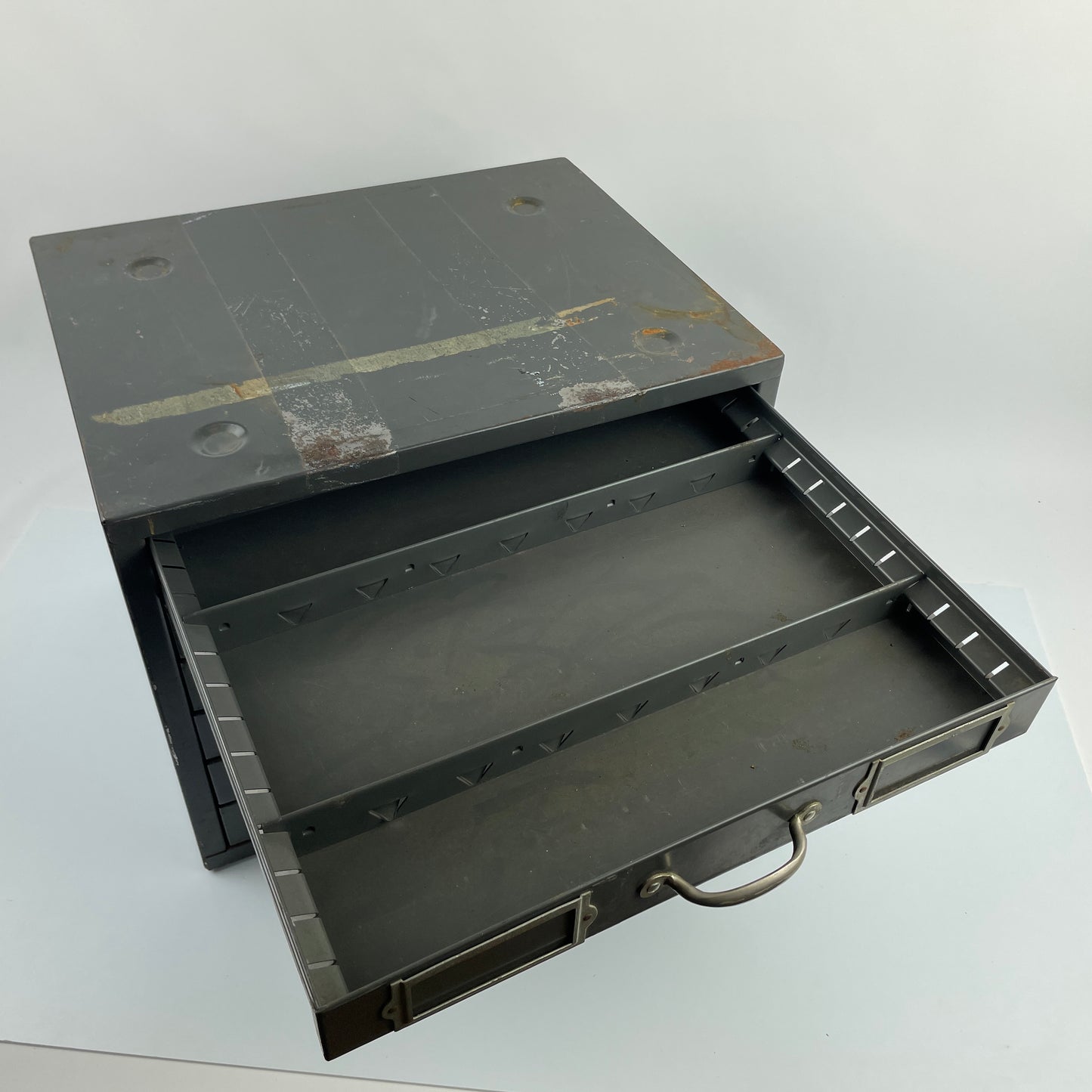 Lot 96- Neumade Metal Storage Cabinet 6-Drawer