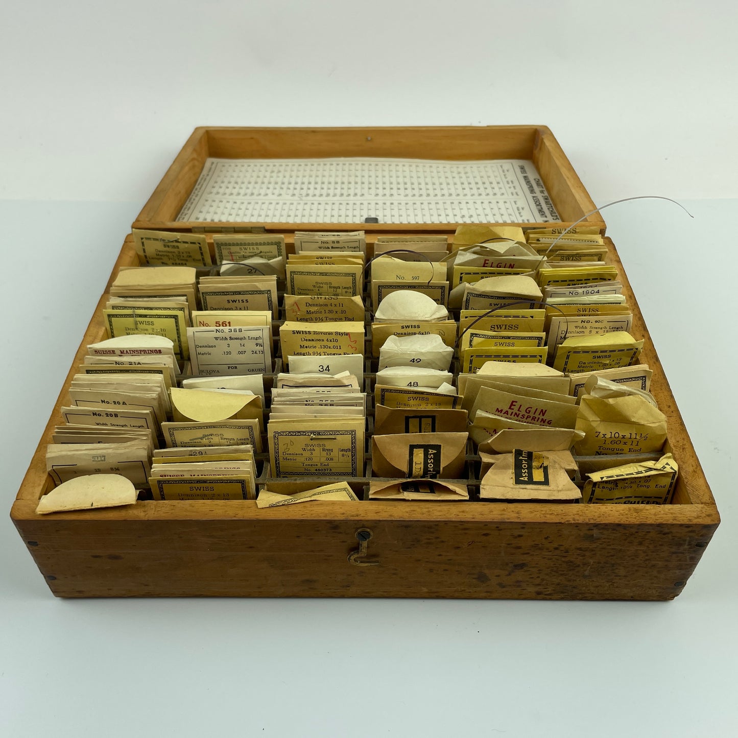 Lot 105- Swiss Mainspring Assortment