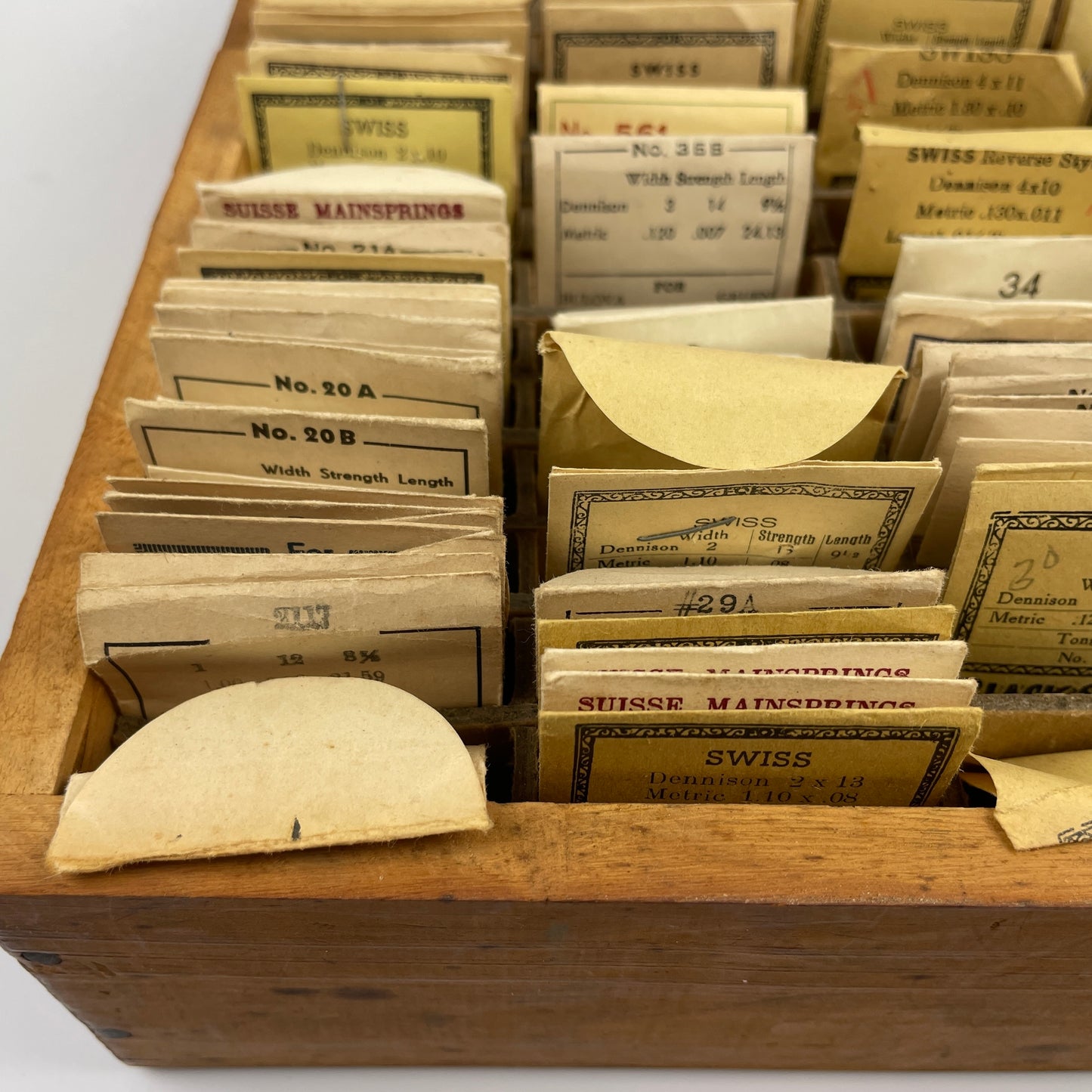 Lot 105- Swiss Mainspring Assortment