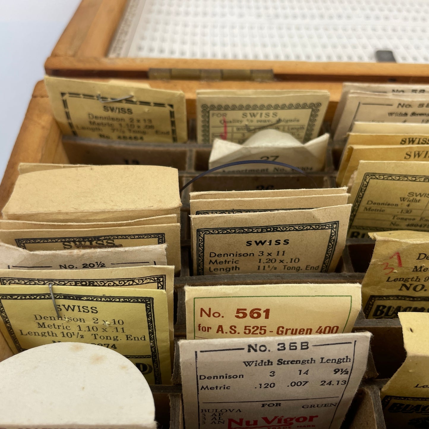 Lot 105- Swiss Mainspring Assortment