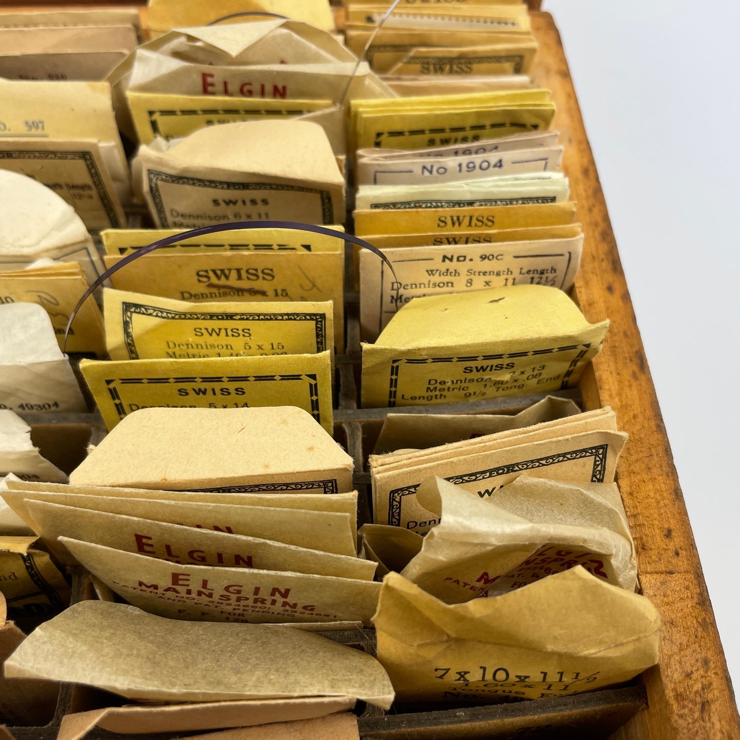 Lot 105- Swiss Mainspring Assortment