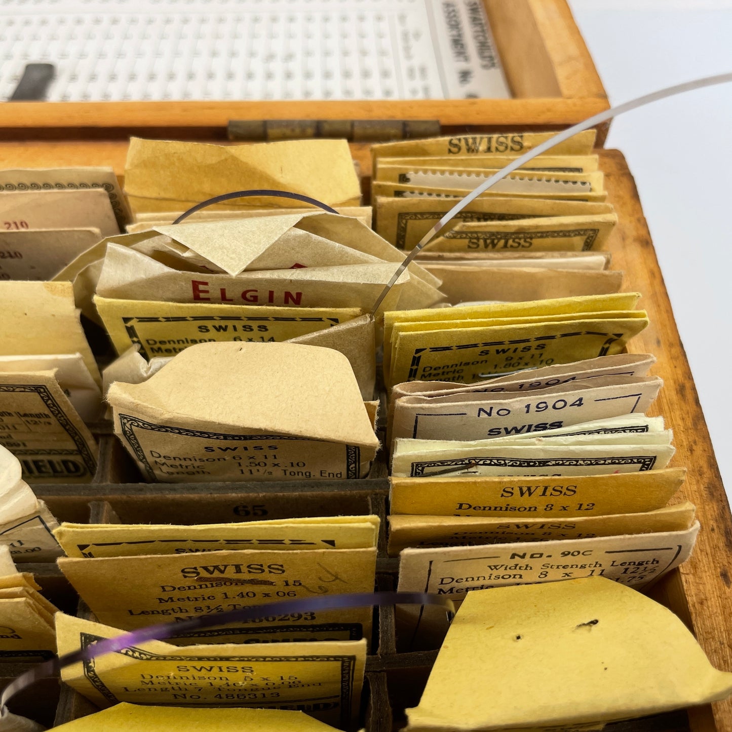 Lot 105- Swiss Mainspring Assortment