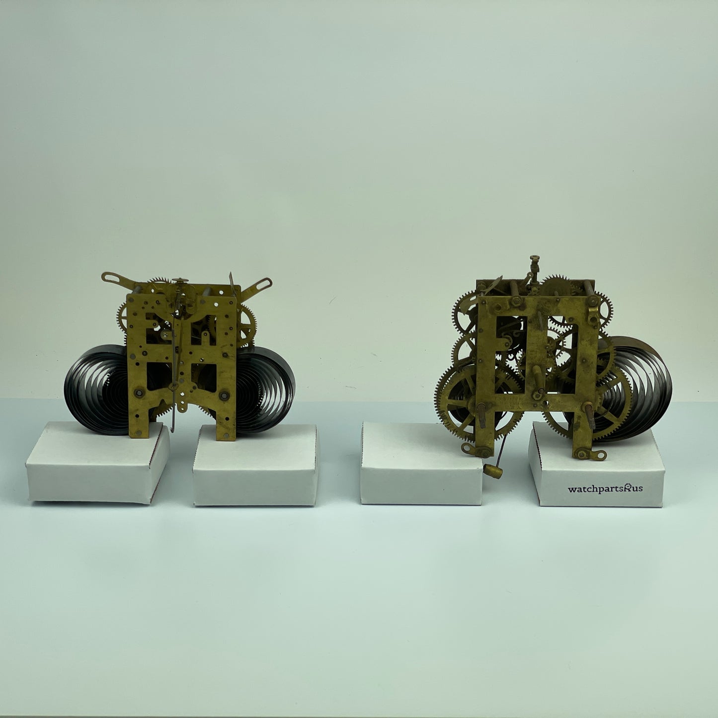 Lot 108- New Haven & E.N. Welch Spring Driven Clock Movements