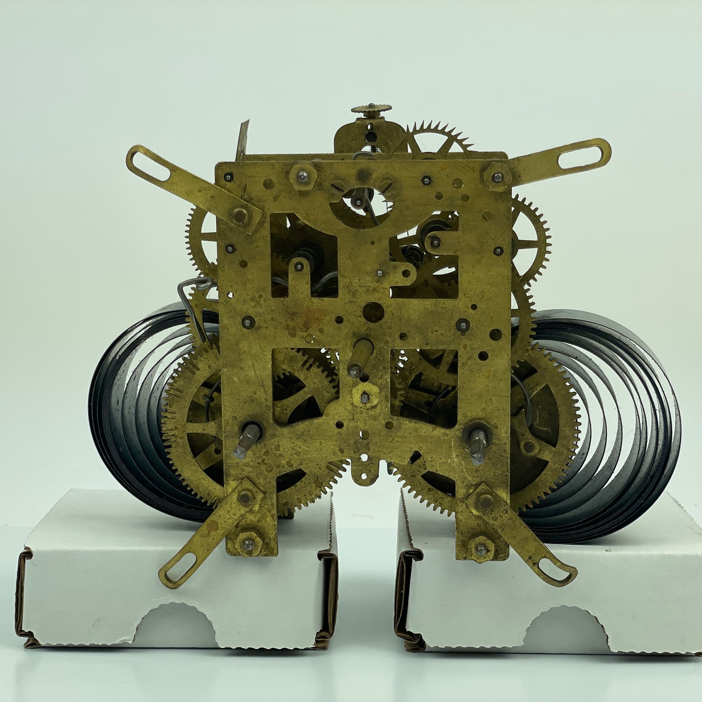 Lot 108- New Haven & E.N. Welch Spring Driven Clock Movements