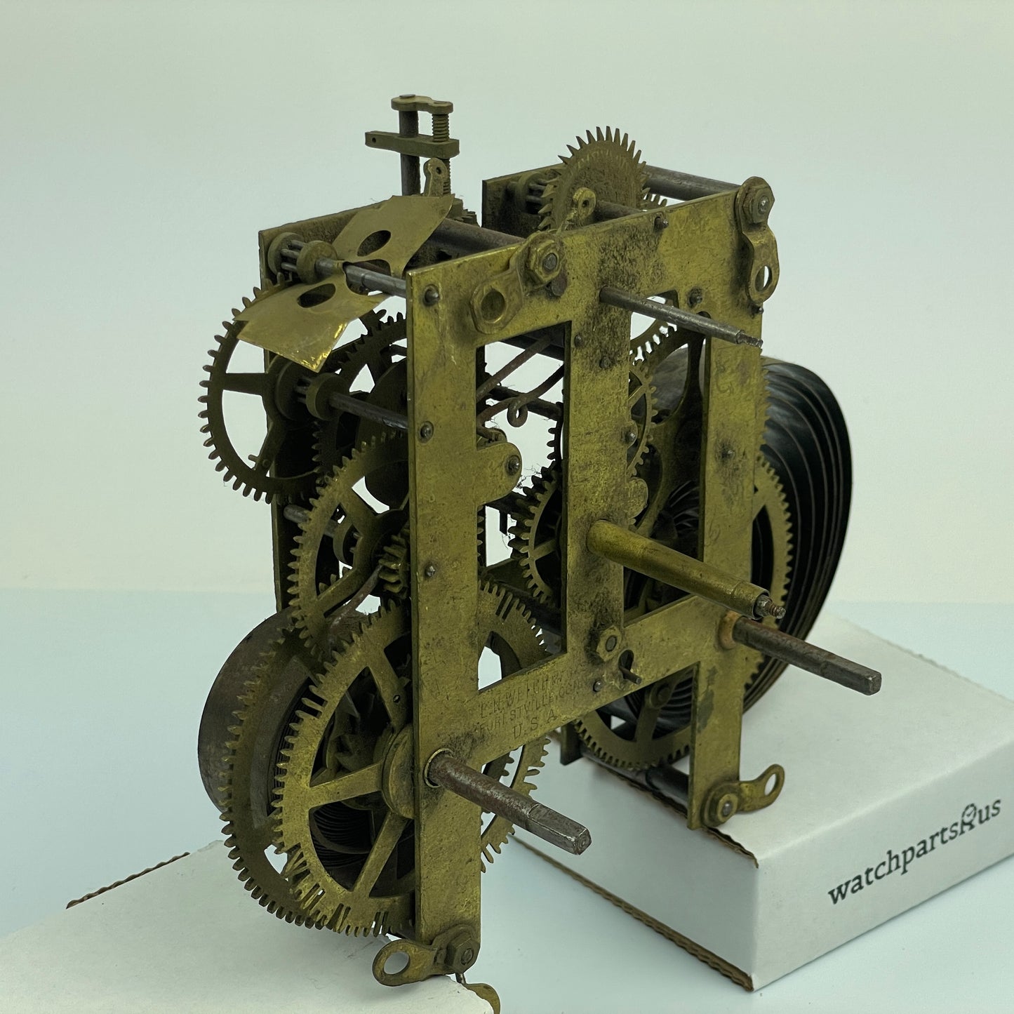 Lot 108- New Haven & E.N. Welch Spring Driven Clock Movements