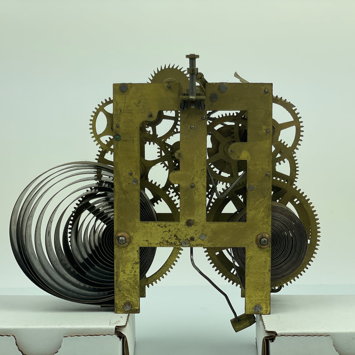 Lot 108- New Haven & E.N. Welch Spring Driven Clock Movements