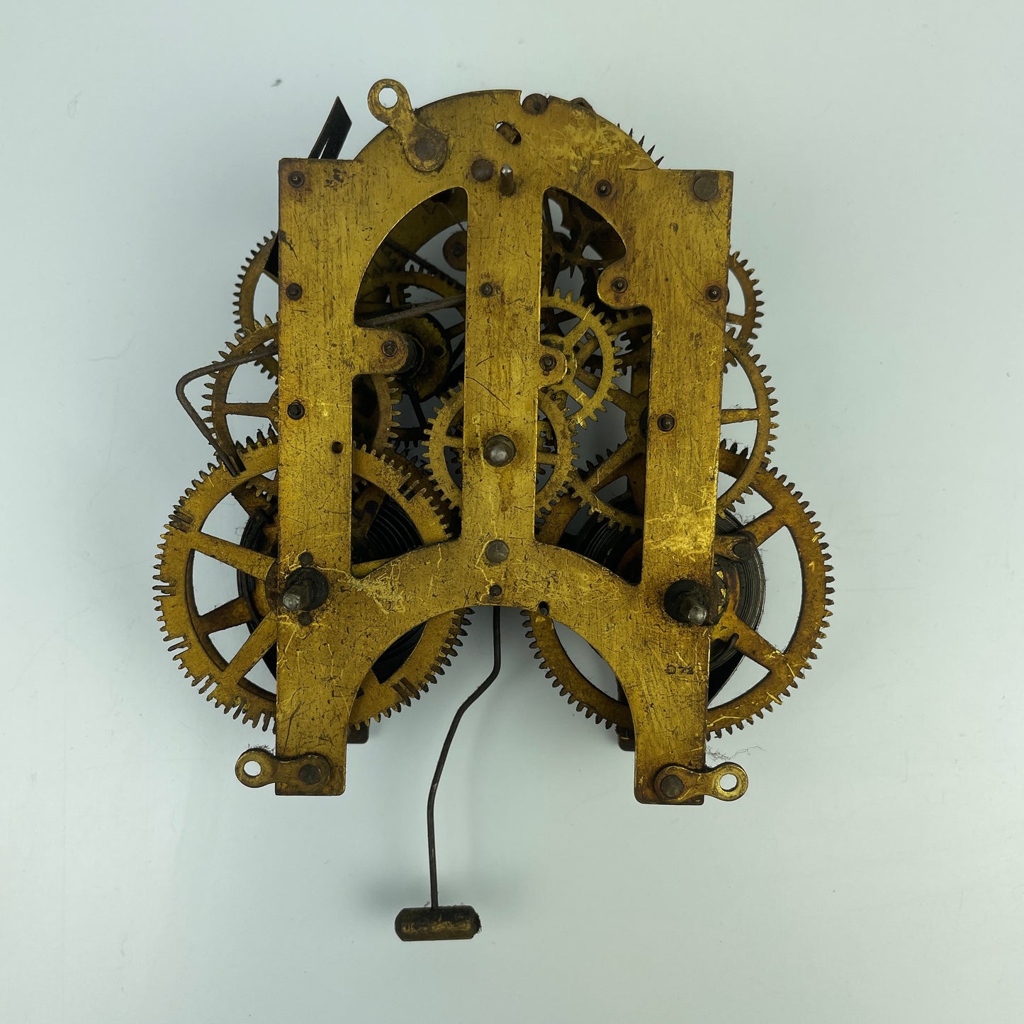 Lot 112- Seth Thomas & Ansonia 8-Day Time & Strike Clock Movements