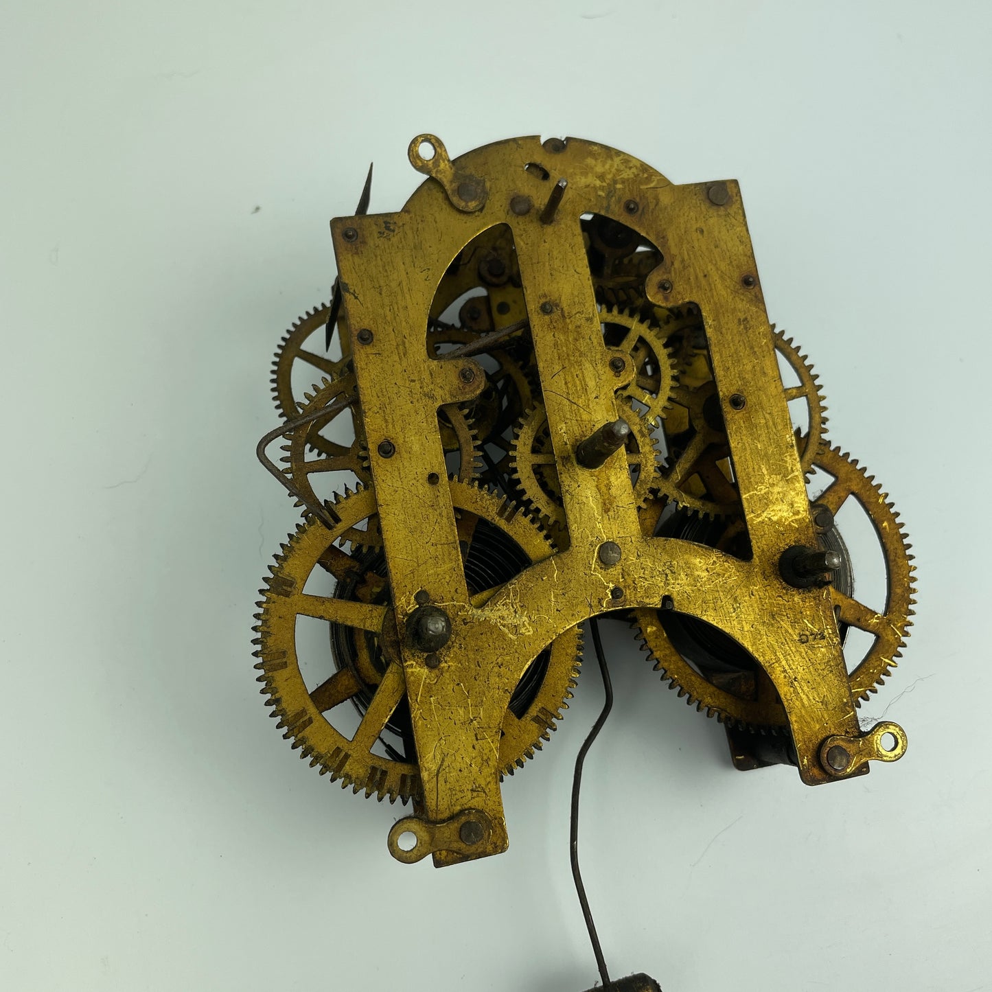 Lot 112- Seth Thomas & Ansonia 8-Day Time & Strike Clock Movements