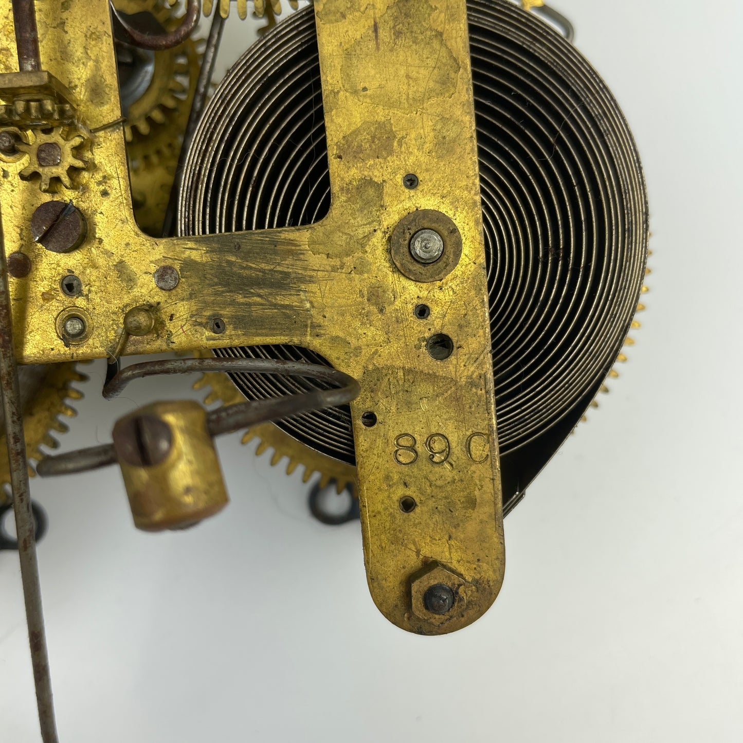 Lot 112- Seth Thomas & Ansonia 8-Day Time & Strike Clock Movements