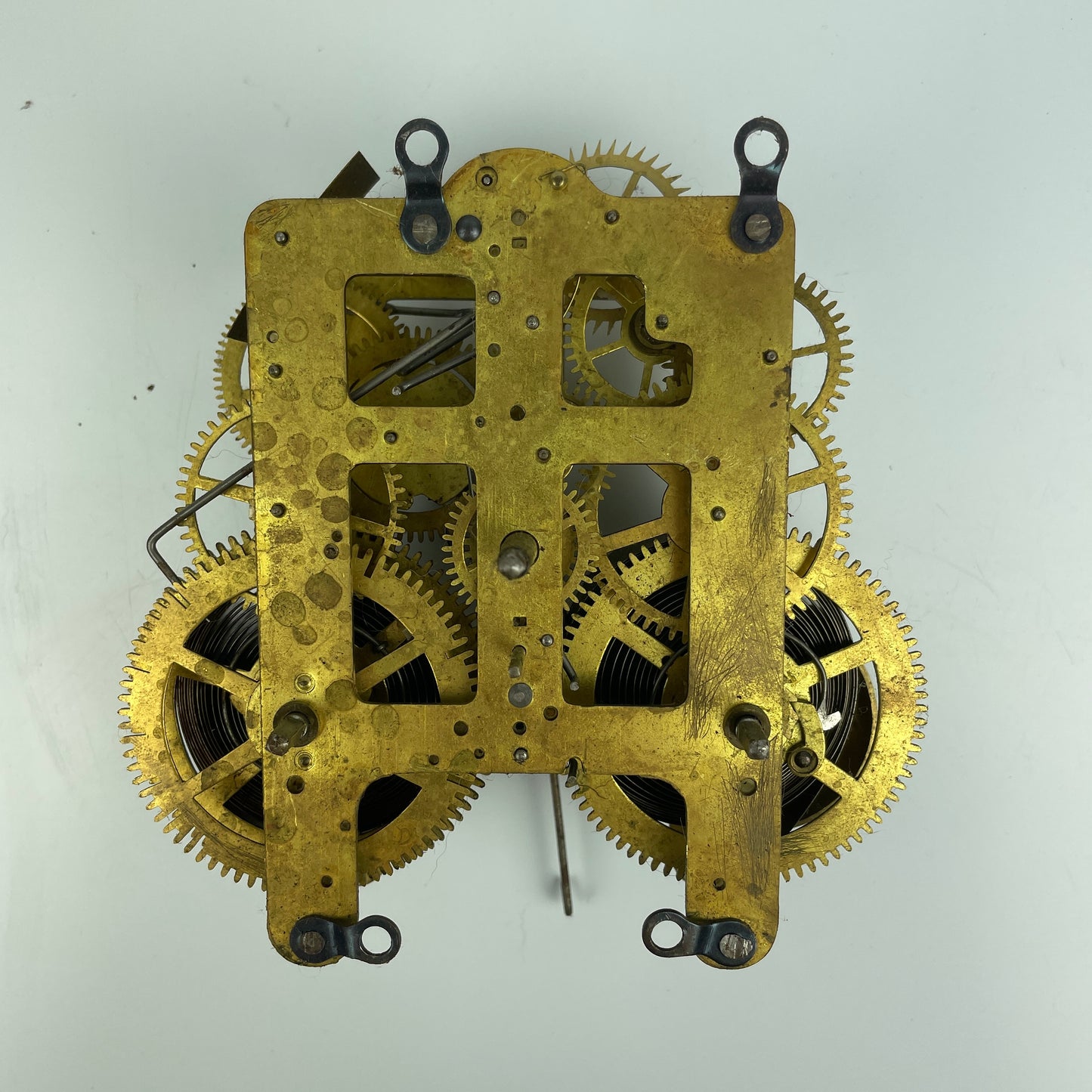 Lot 112- Seth Thomas & Ansonia 8-Day Time & Strike Clock Movements