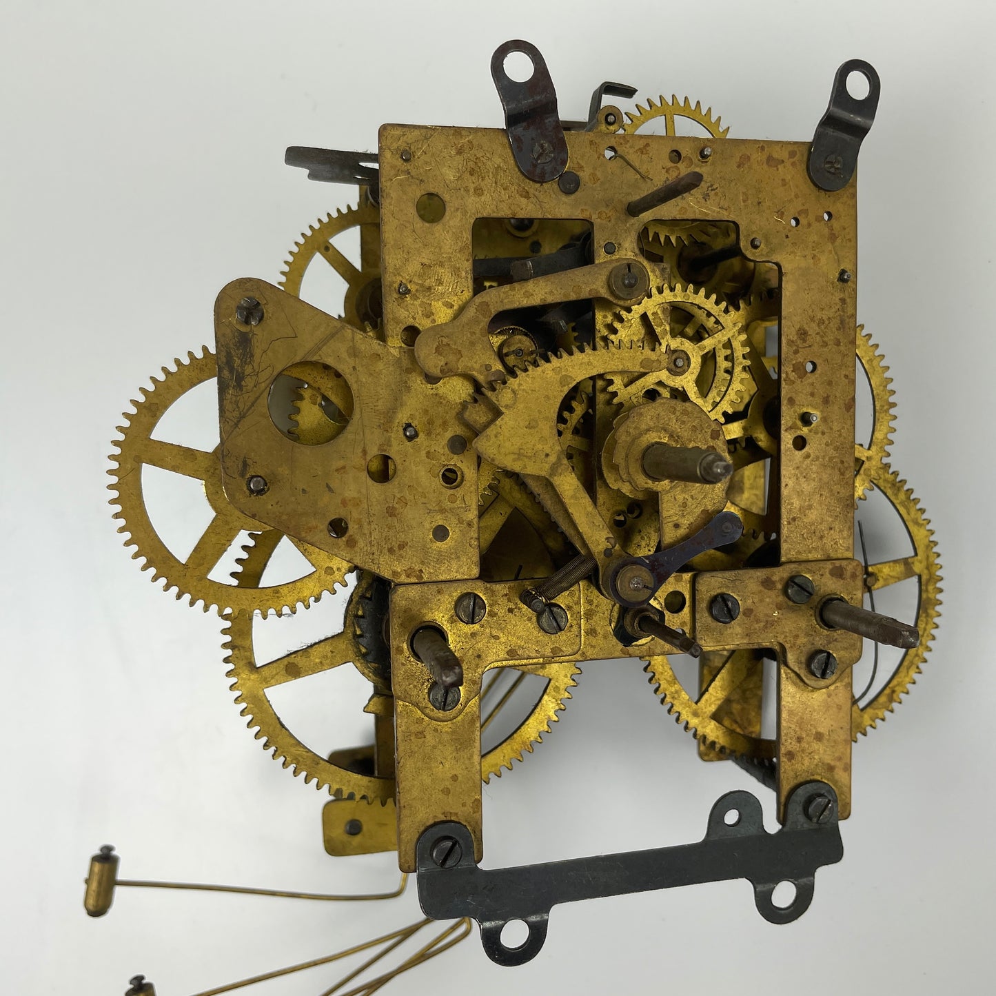 Lot 114- Seth Thomas & Sessions Spring Driven Clock Movements
