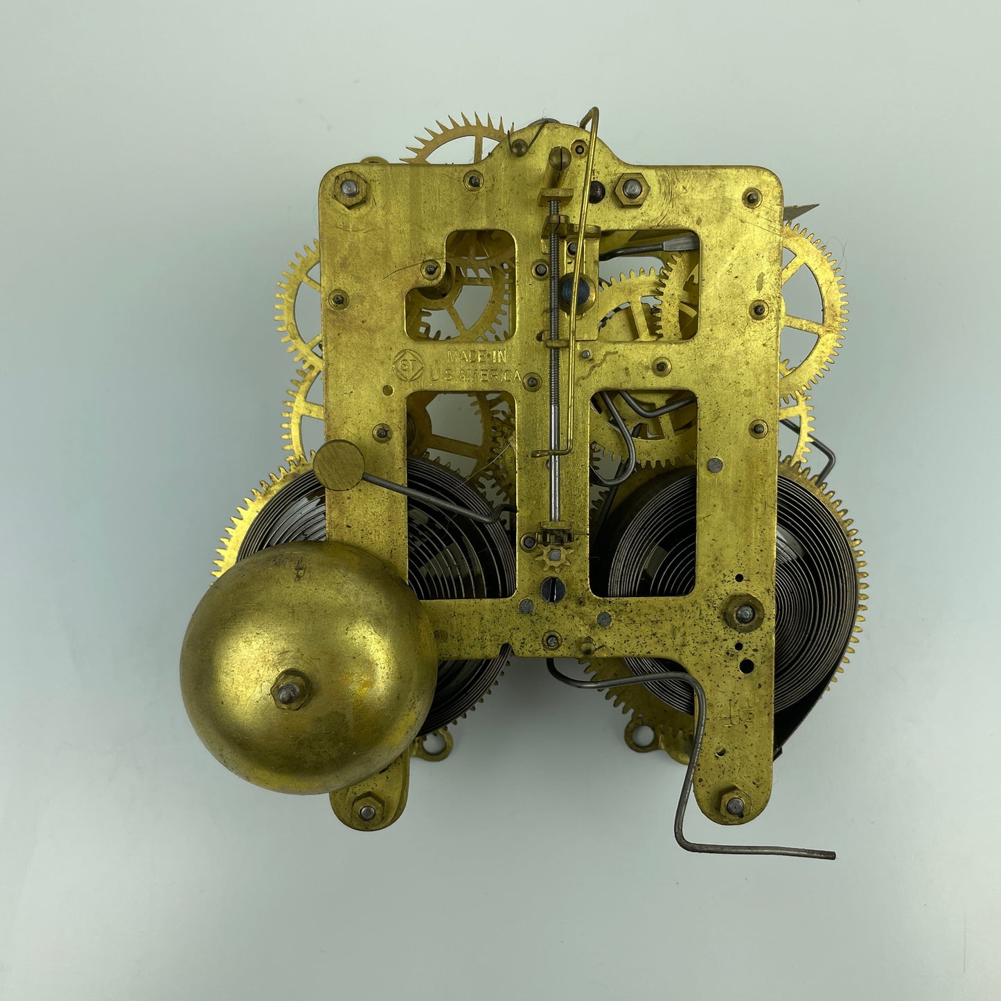 Lot 114- Seth Thomas & Sessions Spring Driven Clock Movements