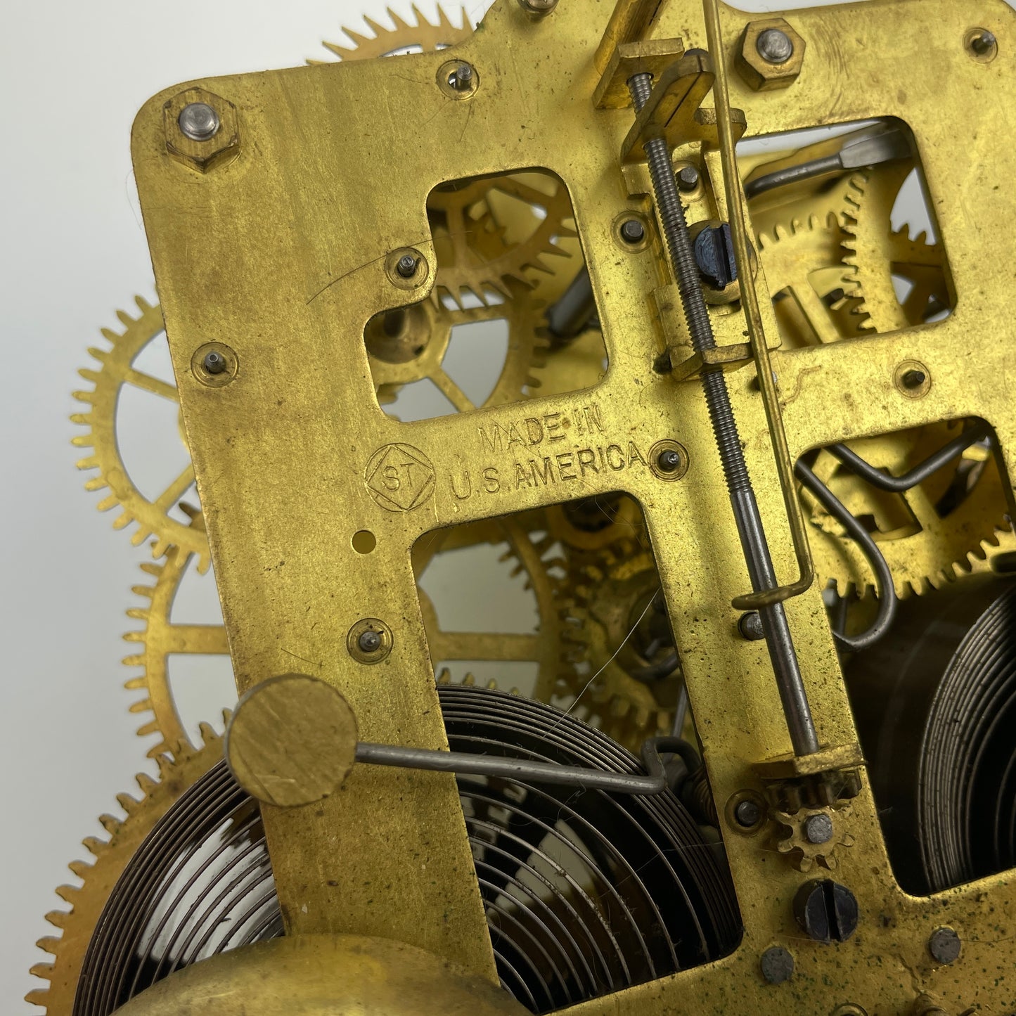 Lot 114- Seth Thomas & Sessions Spring Driven Clock Movements