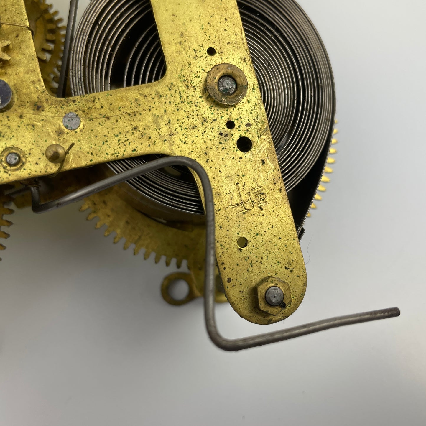 Lot 114- Seth Thomas & Sessions Spring Driven Clock Movements