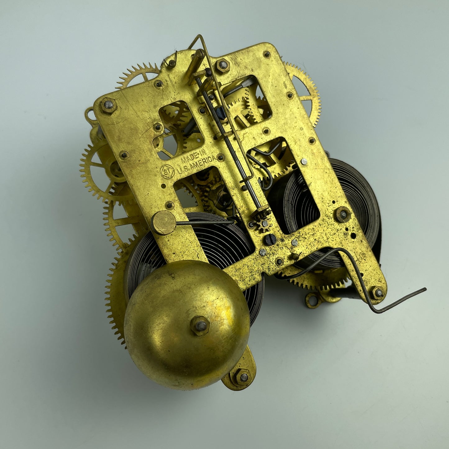 Lot 114- Seth Thomas & Sessions Spring Driven Clock Movements