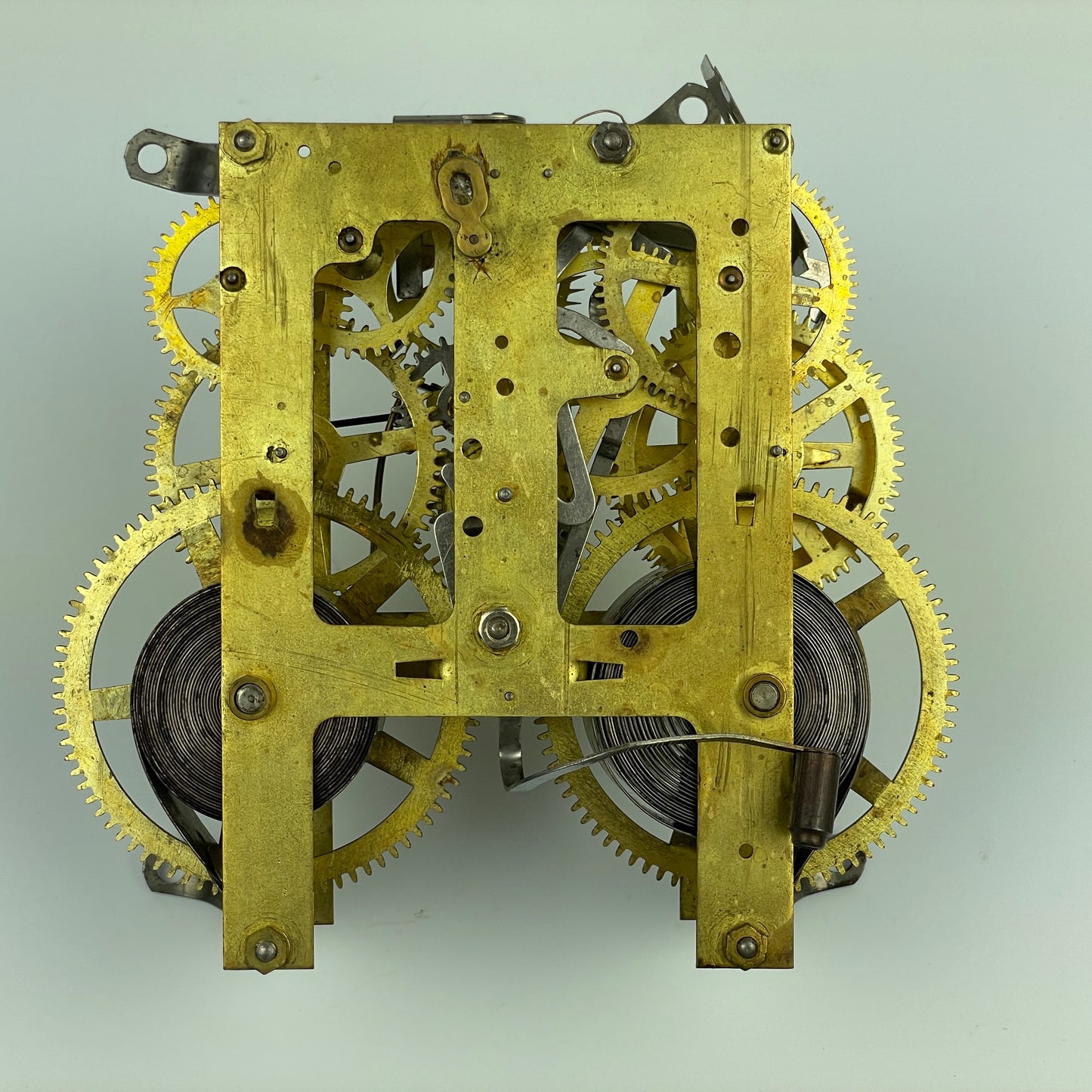 Lot 116- E. Ingraham & Waterbury 8-Day Time & Strike Clock Movements