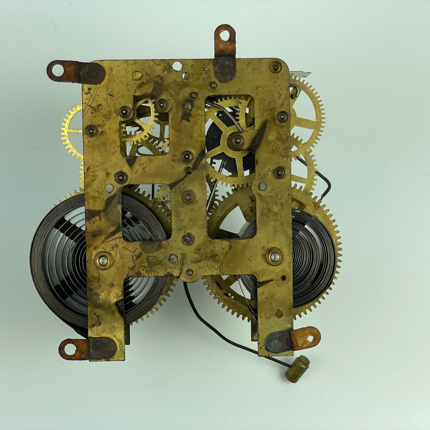 Lot 116- E. Ingraham & Waterbury 8-Day Time & Strike Clock Movements