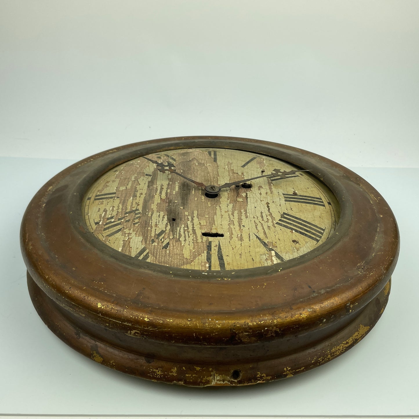 Lot 118- Brewster & Ingraham 8-Day Spring Driven Gallery Clock