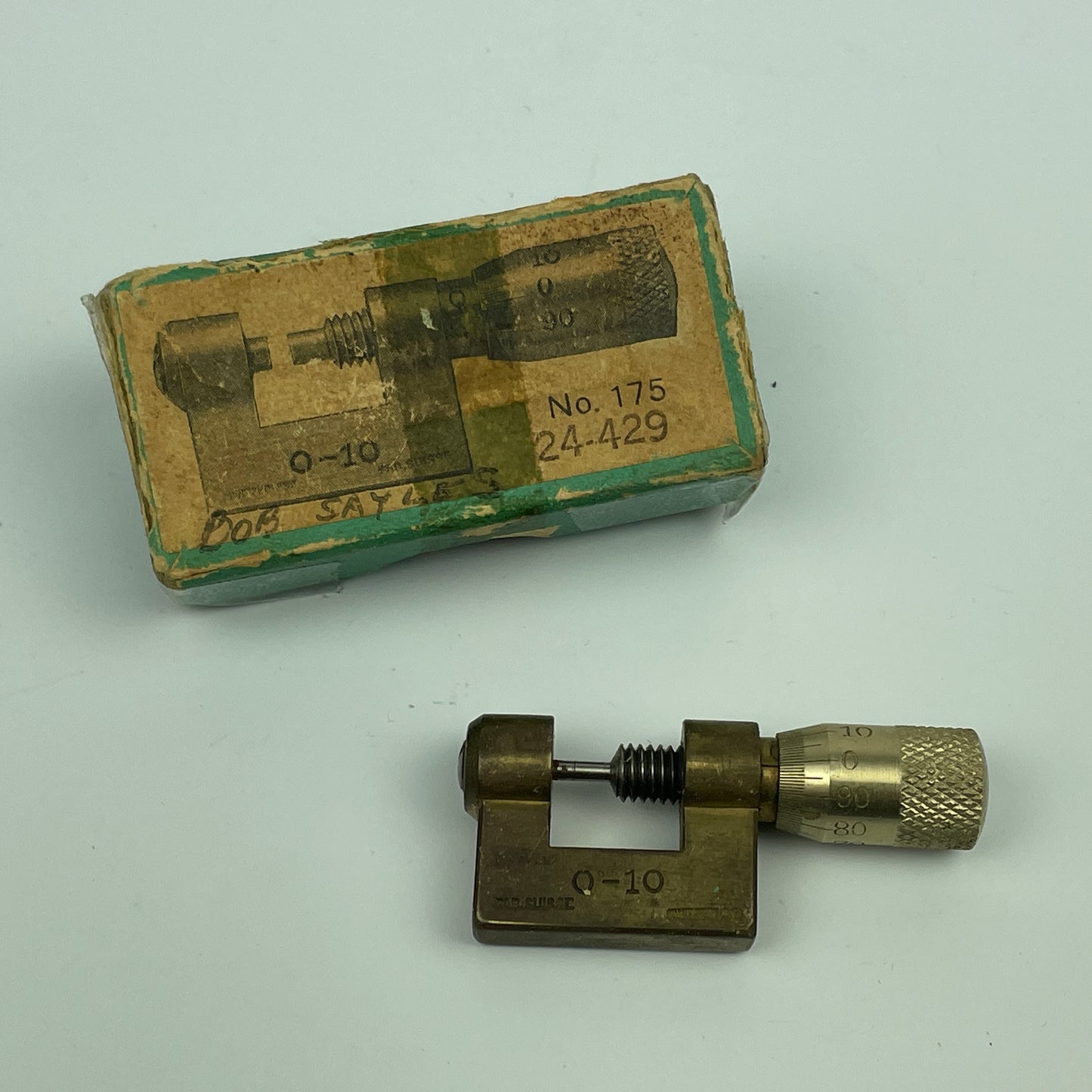 Lot 115- Watchmaker’s Boxed Set of Bench Tools