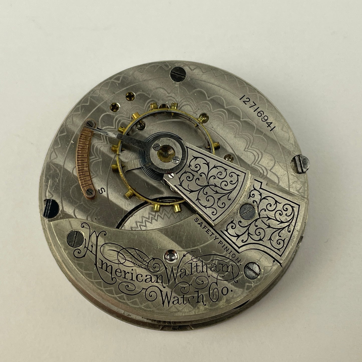 Lot 116- Waltham | 18S | 1883 | 7J | Pocket Watch Movement