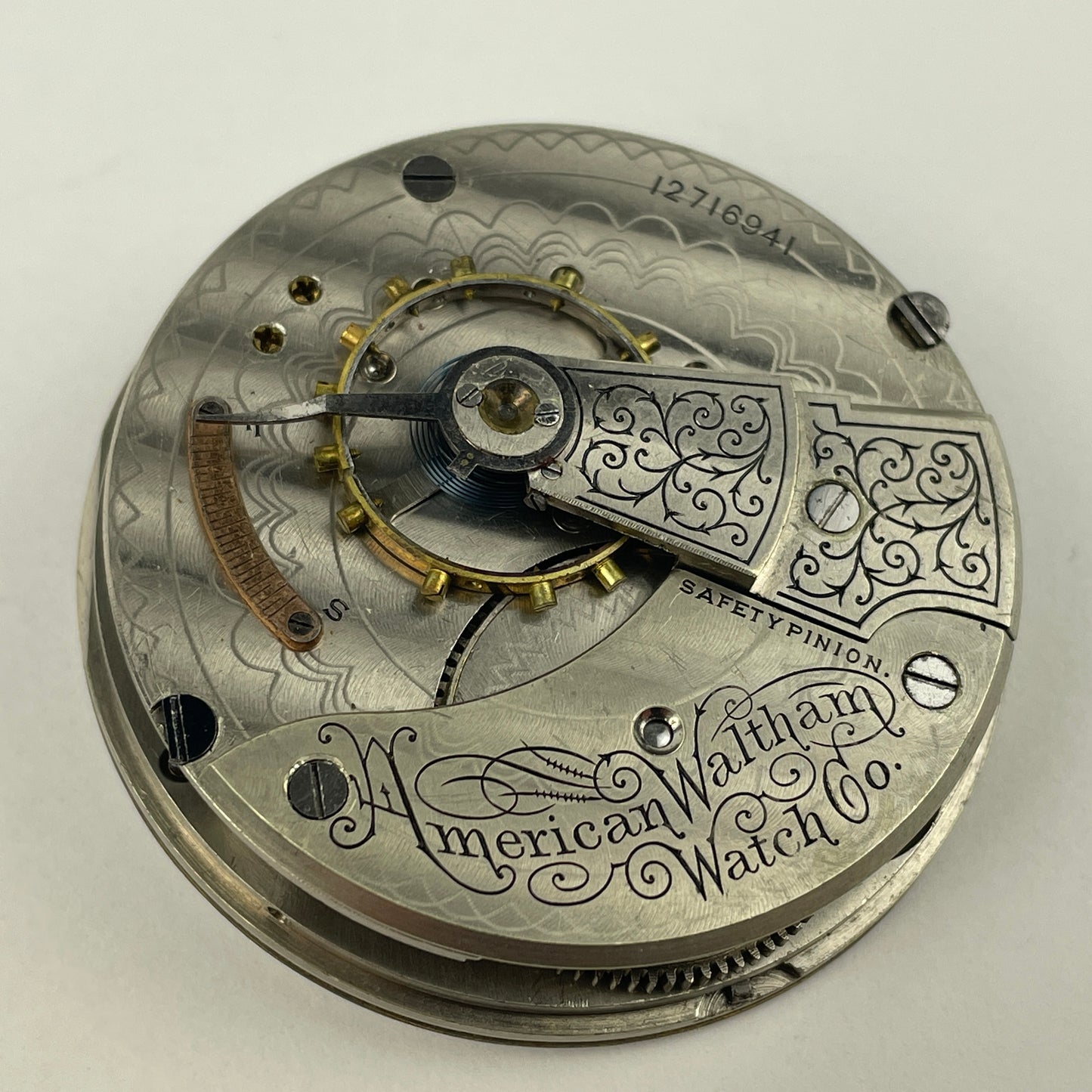 Lot 116- Waltham | 18S | 1883 | 7J | Pocket Watch Movement