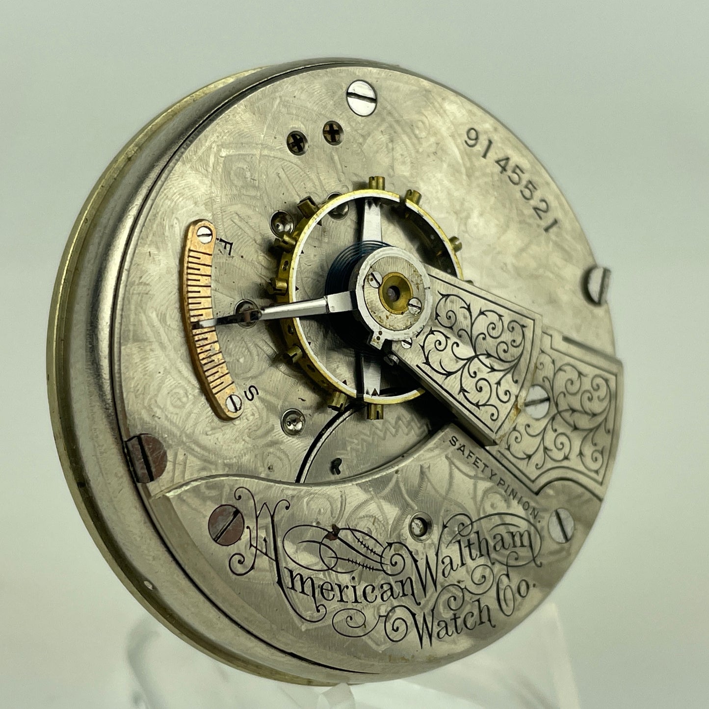 Lot 4- Waltham | 18S | 1883 | 7J | Pocket Watch Movement