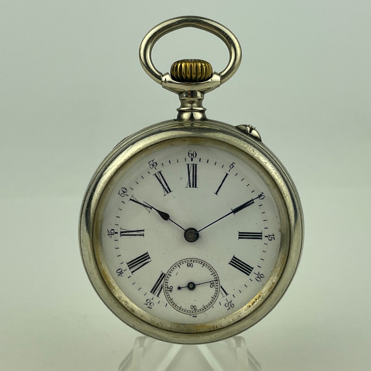 Lot 117- Swiss | 47 MM | Open Face Pocket Watch